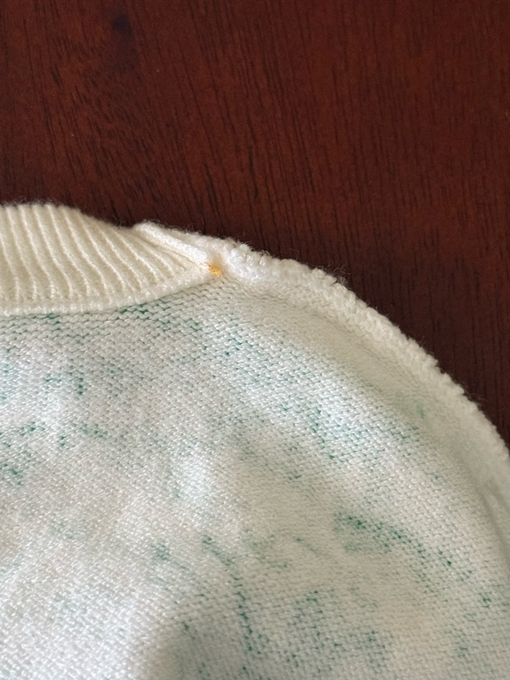 Dior Green and White Toile Crewneck Sweater - Picture 6 of 6